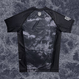 Black Wash Short Sleeve Rash Guard