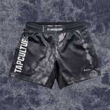 Black Wash Fight Shorts