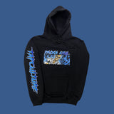 Faixa Azul Metal Hoodie