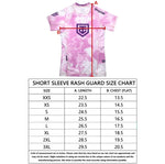 Cotton Candy Women's Short Sleeve Rash Guard